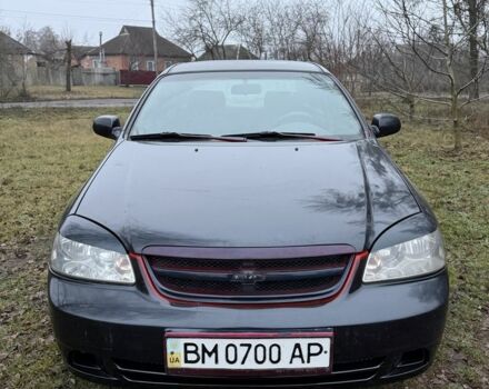 Черный Шевроле Лачетти, объемом двигателя 1.8 л и пробегом 213 тыс. км за 3750 $, фото 4 на Automoto.ua