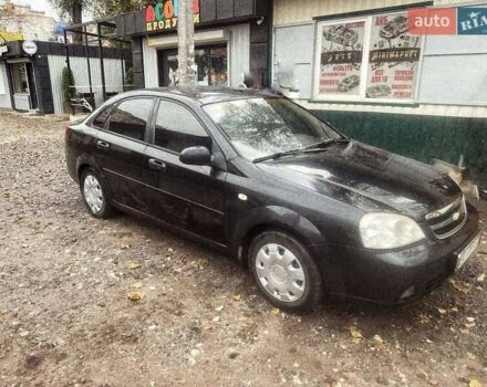 Черный Шевроле Лачетти, объемом двигателя 1.8 л и пробегом 280 тыс. км за 2750 $, фото 6 на Automoto.ua