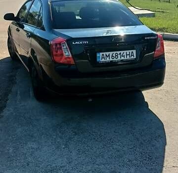 Черный Шевроле Лачетти, объемом двигателя 1.6 л и пробегом 209 тыс. км за 4500 $, фото 7 на Automoto.ua
