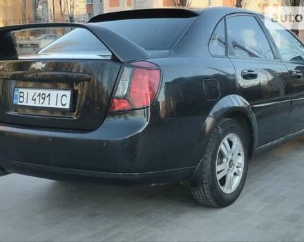 Черный Шевроле Лачетти, объемом двигателя 1.8 л и пробегом 237 тыс. км за 3850 $, фото 7 на Automoto.ua