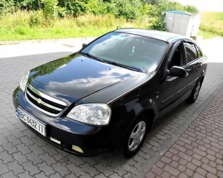 Черный Шевроле Лачетти, объемом двигателя 1.6 л и пробегом 245 тыс. км за 2999 $, фото 2 на Automoto.ua