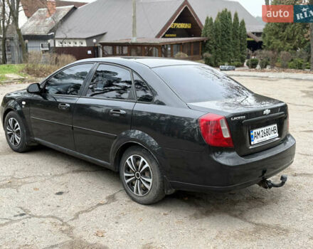 Черный Шевроле Лачетти, объемом двигателя 1.6 л и пробегом 260 тыс. км за 2900 $, фото 6 на Automoto.ua