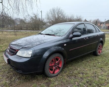 Черный Шевроле Лачетти, объемом двигателя 1.8 л и пробегом 213 тыс. км за 3750 $, фото 2 на Automoto.ua