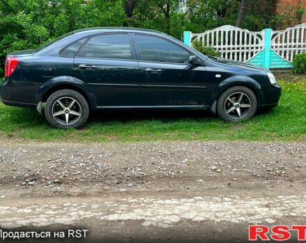 Черный Шевроле Лачетти, объемом двигателя 1.8 л и пробегом 161 тыс. км за 5000 $, фото 2 на Automoto.ua