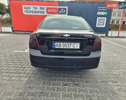 Черный Шевроле Лачетти, объемом двигателя 1.6 л и пробегом 380 тыс. км за 3990 $, фото 4 на Automoto.ua