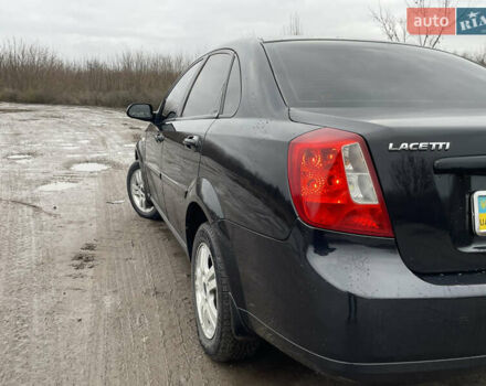 Черный Шевроле Лачетти, объемом двигателя 1.6 л и пробегом 222 тыс. км за 4400 $, фото 7 на Automoto.ua