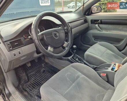 Черный Шевроле Лачетти, объемом двигателя 1.6 л и пробегом 380 тыс. км за 3990 $, фото 2 на Automoto.ua