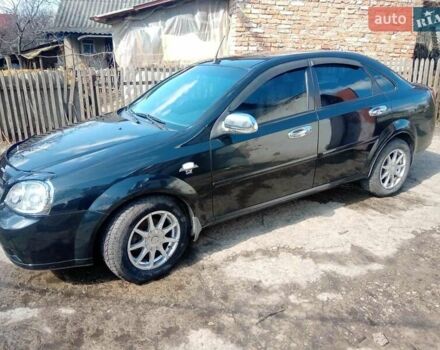 Черный Шевроле Лачетти, объемом двигателя 1.8 л и пробегом 145 тыс. км за 4100 $, фото 5 на Automoto.ua
