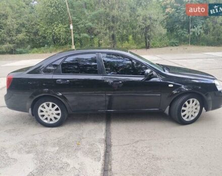 Черный Шевроле Лачетти, объемом двигателя 1.8 л и пробегом 265 тыс. км за 4600 $, фото 9 на Automoto.ua