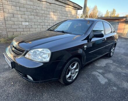 Черный Шевроле Лачетти, объемом двигателя 1.8 л и пробегом 300 тыс. км за 3950 $, фото 2 на Automoto.ua