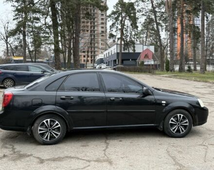 Черный Шевроле Лачетти, объемом двигателя 1.6 л и пробегом 260 тыс. км за 2750 $, фото 3 на Automoto.ua