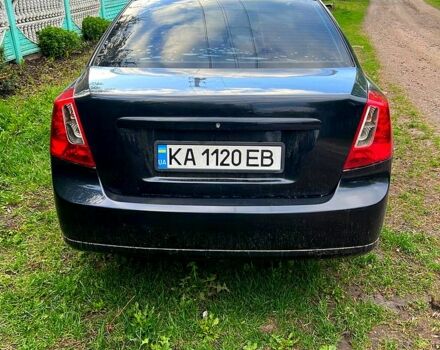 Черный Шевроле Лачетти, объемом двигателя 1.8 л и пробегом 161 тыс. км за 5000 $, фото 1 на Automoto.ua