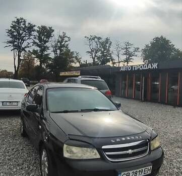 Черный Шевроле Лачетти, объемом двигателя 1.8 л и пробегом 190 тыс. км за 2900 $, фото 2 на Automoto.ua
