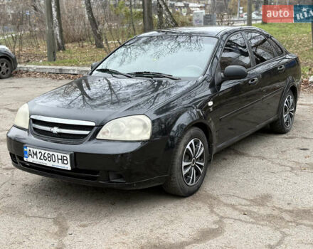Черный Шевроле Лачетти, объемом двигателя 1.6 л и пробегом 260 тыс. км за 2900 $, фото 2 на Automoto.ua