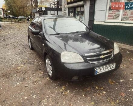 Черный Шевроле Лачетти, объемом двигателя 1.8 л и пробегом 280 тыс. км за 2750 $, фото 4 на Automoto.ua