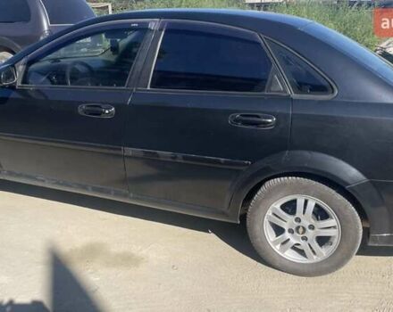 Черный Шевроле Лачетти, объемом двигателя 1.8 л и пробегом 197 тыс. км за 4300 $, фото 1 на Automoto.ua