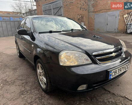 Черный Шевроле Лачетти, объемом двигателя 1.8 л и пробегом 220 тыс. км за 2999 $, фото 3 на Automoto.ua
