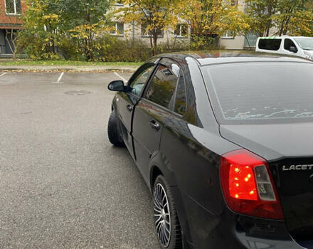 Черный Шевроле Лачетти, объемом двигателя 1.6 л и пробегом 154 тыс. км за 4800 $, фото 6 на Automoto.ua