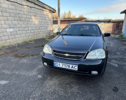 Черный Шевроле Лачетти, объемом двигателя 1.8 л и пробегом 300 тыс. км за 3950 $, фото 1 на Automoto.ua