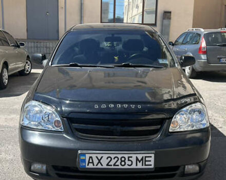 Черный Шевроле Лачетти, объемом двигателя 1.8 л и пробегом 224 тыс. км за 4300 $, фото 1 на Automoto.ua