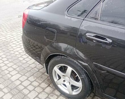 Черный Шевроле Лачетти, объемом двигателя 1.6 л и пробегом 285 тыс. км за 2900 $, фото 10 на Automoto.ua