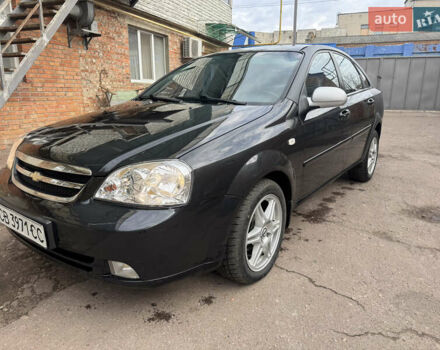 Черный Шевроле Лачетти, объемом двигателя 1.8 л и пробегом 220 тыс. км за 2999 $, фото 2 на Automoto.ua