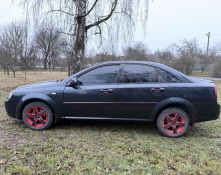 Черный Шевроле Лачетти, объемом двигателя 1.8 л и пробегом 213 тыс. км за 3750 $, фото 3 на Automoto.ua