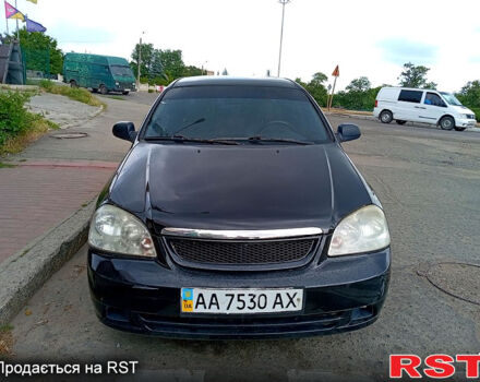 Черный Шевроле Лачетти, объемом двигателя 1.6 л и пробегом 350 тыс. км за 3000 $, фото 1 на Automoto.ua