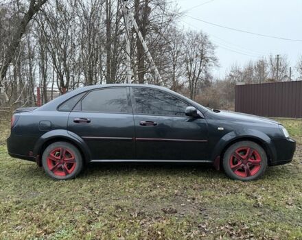 Черный Шевроле Лачетти, объемом двигателя 1.8 л и пробегом 213 тыс. км за 3750 $, фото 1 на Automoto.ua