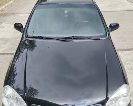 Черный Шевроле Лачетти, объемом двигателя 1.8 л и пробегом 265 тыс. км за 4600 $, фото 2 на Automoto.ua