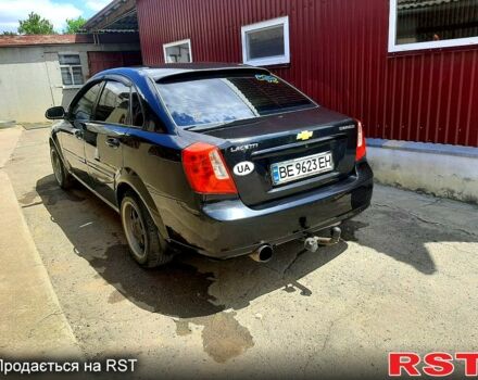 Черный Шевроле Лачетти, объемом двигателя 1.8 л и пробегом 150 тыс. км за 4800 $, фото 1 на Automoto.ua