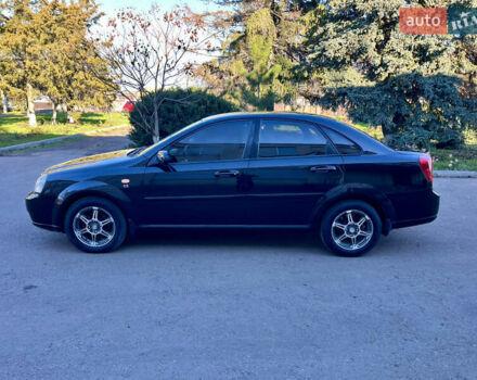 Черный Шевроле Лачетти, объемом двигателя 1.8 л и пробегом 198 тыс. км за 3600 $, фото 12 на Automoto.ua