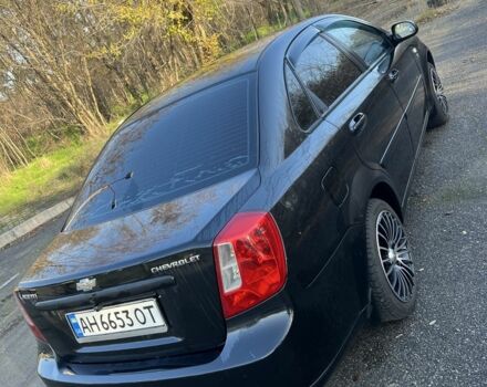 Черный Шевроле Лачетти, объемом двигателя 1.6 л и пробегом 150 тыс. км за 5300 $, фото 3 на Automoto.ua