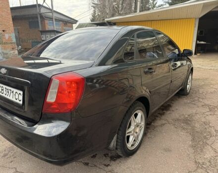 Черный Шевроле Лачетти, объемом двигателя 1.8 л и пробегом 200 тыс. км за 3200 $, фото 4 на Automoto.ua