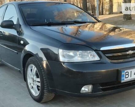 Черный Шевроле Лачетти, объемом двигателя 1.8 л и пробегом 237 тыс. км за 3850 $, фото 5 на Automoto.ua