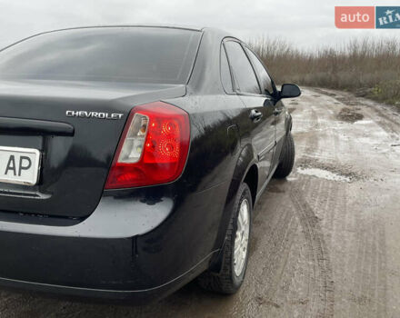 Черный Шевроле Лачетти, объемом двигателя 1.6 л и пробегом 222 тыс. км за 4400 $, фото 6 на Automoto.ua