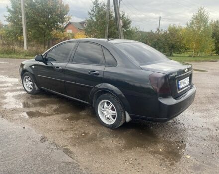 Чорний Шевроле Лачетті, об'ємом двигуна 1.6 л та пробігом 235 тис. км за 3550 $, фото 5 на Automoto.ua