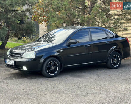 Черный Шевроле Лачетти, объемом двигателя 1.8 л и пробегом 248 тыс. км за 4250 $, фото 6 на Automoto.ua