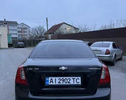 Черный Шевроле Лачетти, объемом двигателя 1.6 л и пробегом 233 тыс. км за 3750 $, фото 6 на Automoto.ua