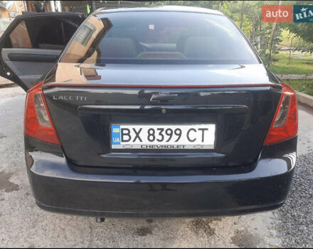 Черный Шевроле Лачетти, объемом двигателя 1.6 л и пробегом 215 тыс. км за 4000 $, фото 1 на Automoto.ua