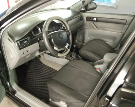 Черный Шевроле Лачетти, объемом двигателя 1.8 л и пробегом 204 тыс. км за 4450 $, фото 3 на Automoto.ua