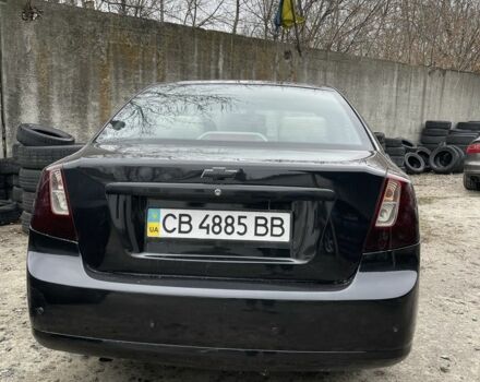 Черный Шевроле Лачетти, объемом двигателя 1.8 л и пробегом 265 тыс. км за 2400 $, фото 2 на Automoto.ua