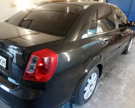 Черный Шевроле Лачетти, объемом двигателя 1.8 л и пробегом 204 тыс. км за 4450 $, фото 2 на Automoto.ua