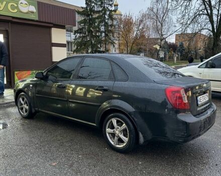 Черный Шевроле Лачетти, объемом двигателя 1.8 л и пробегом 358 тыс. км за 3600 $, фото 2 на Automoto.ua