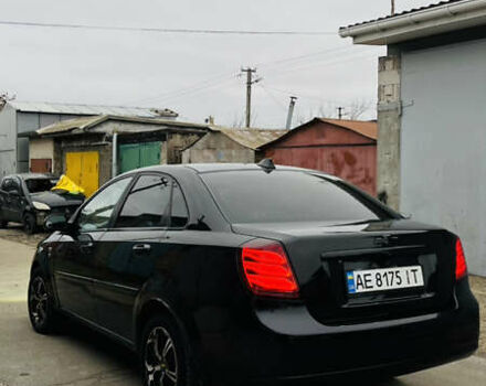 Черный Шевроле Лачетти, объемом двигателя 1.6 л и пробегом 218 тыс. км за 4800 $, фото 5 на Automoto.ua