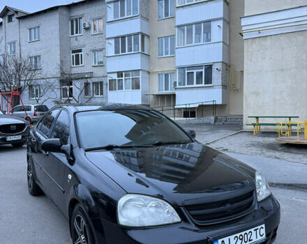 Черный Шевроле Лачетти, объемом двигателя 1.6 л и пробегом 233 тыс. км за 3750 $, фото 3 на Automoto.ua