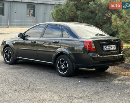 Черный Шевроле Лачетти, объемом двигателя 1.8 л и пробегом 248 тыс. км за 4250 $, фото 13 на Automoto.ua