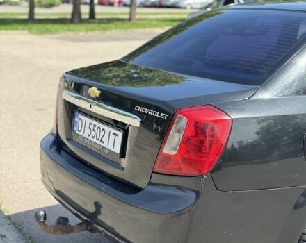 Черный Шевроле Лачетти, объемом двигателя 1.8 л и пробегом 194 тыс. км за 3900 $, фото 2 на Automoto.ua