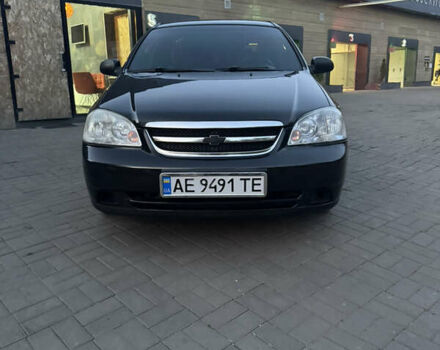 Черный Шевроле Лачетти, объемом двигателя 1.6 л и пробегом 195 тыс. км за 4850 $, фото 1 на Automoto.ua