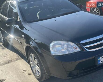 Черный Шевроле Лачетти, объемом двигателя 1.8 л и пробегом 220 тыс. км за 5200 $, фото 1 на Automoto.ua